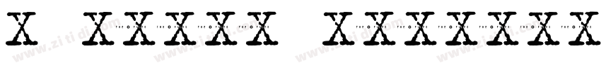 X Arash Regular字体转换